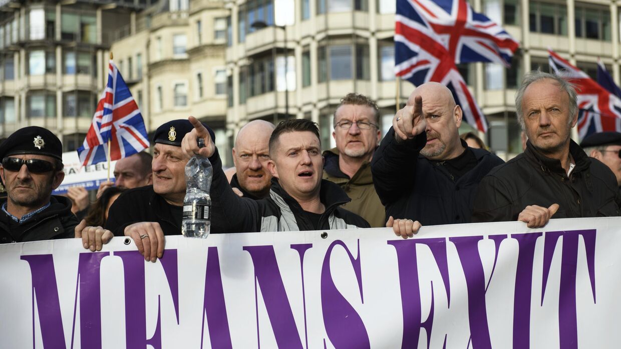 Акция в поддержку Brexit в Лондоне