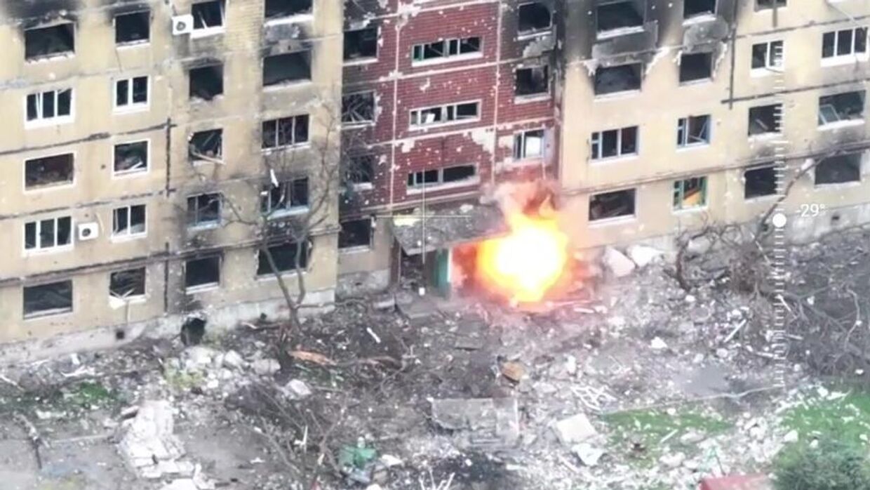 Российские войска взяли под контроль районы Константиновки