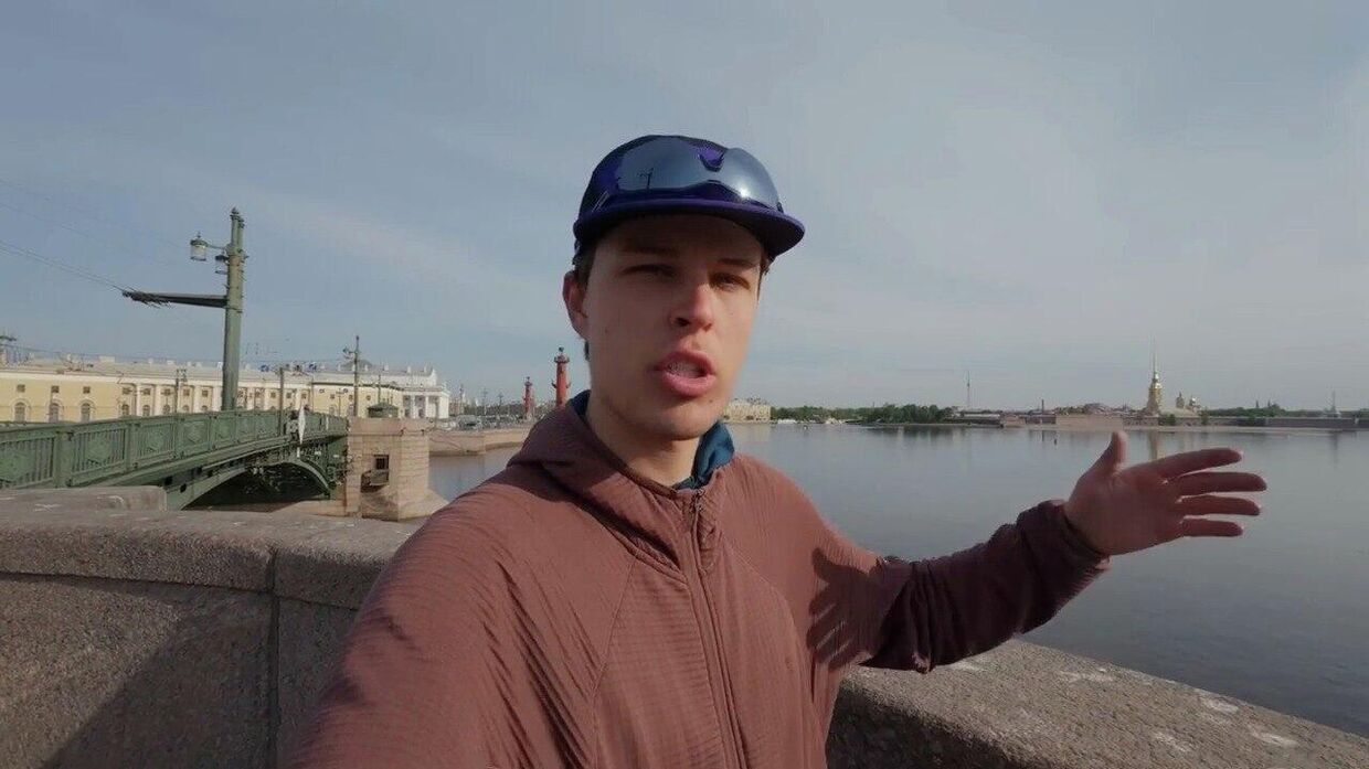 Самое красивое место. Немец в восторге от Санкт-Петербурга