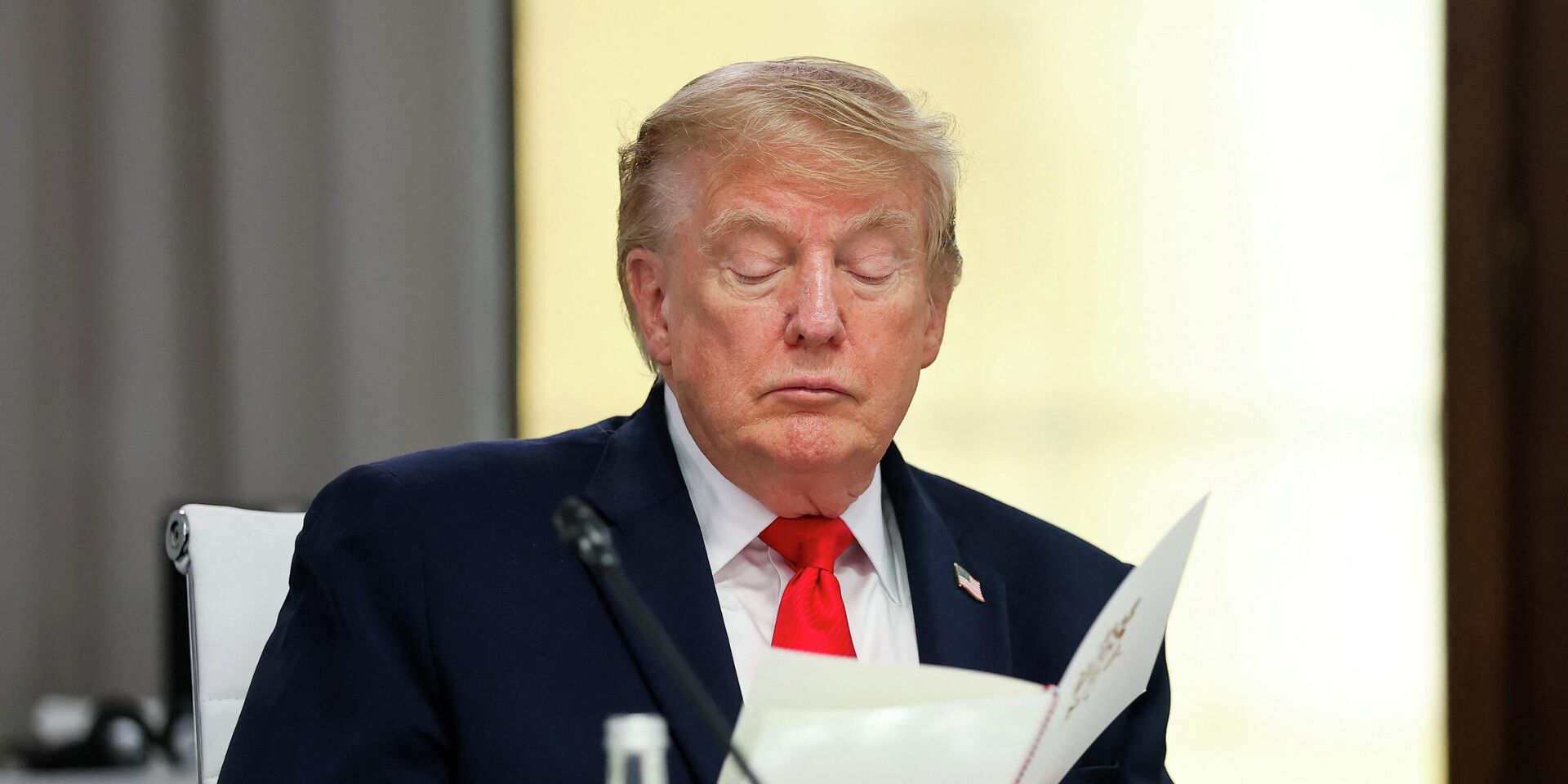Президент США Дональд Трамп на саммите Большой семерки, Эвиан-ле-Бен, Франция - ИноСМИ, 1920, 17.06.2026