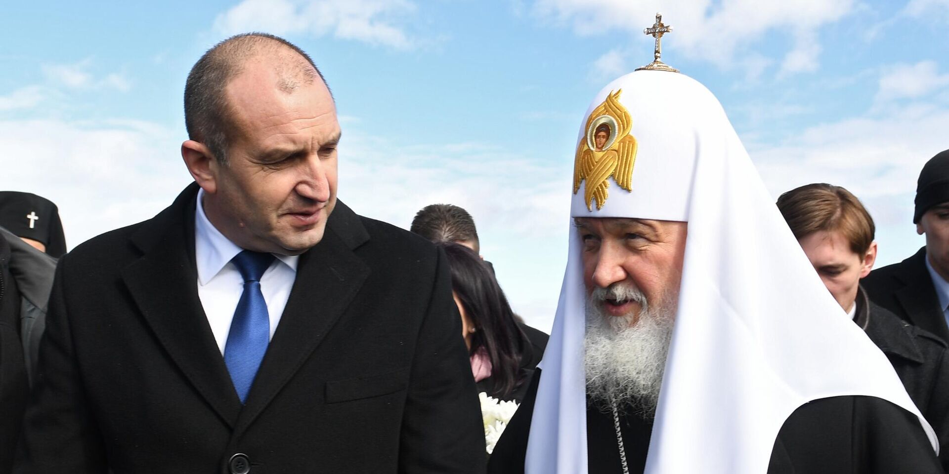 Патриарх Московский и всея Руси Кирилл и президент Болгарии Румен Радев  - ИноСМИ, 1920, 22.06.2026