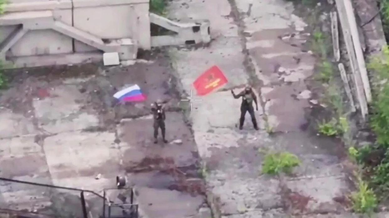 
Российские войска взяли под контроль Константиновку