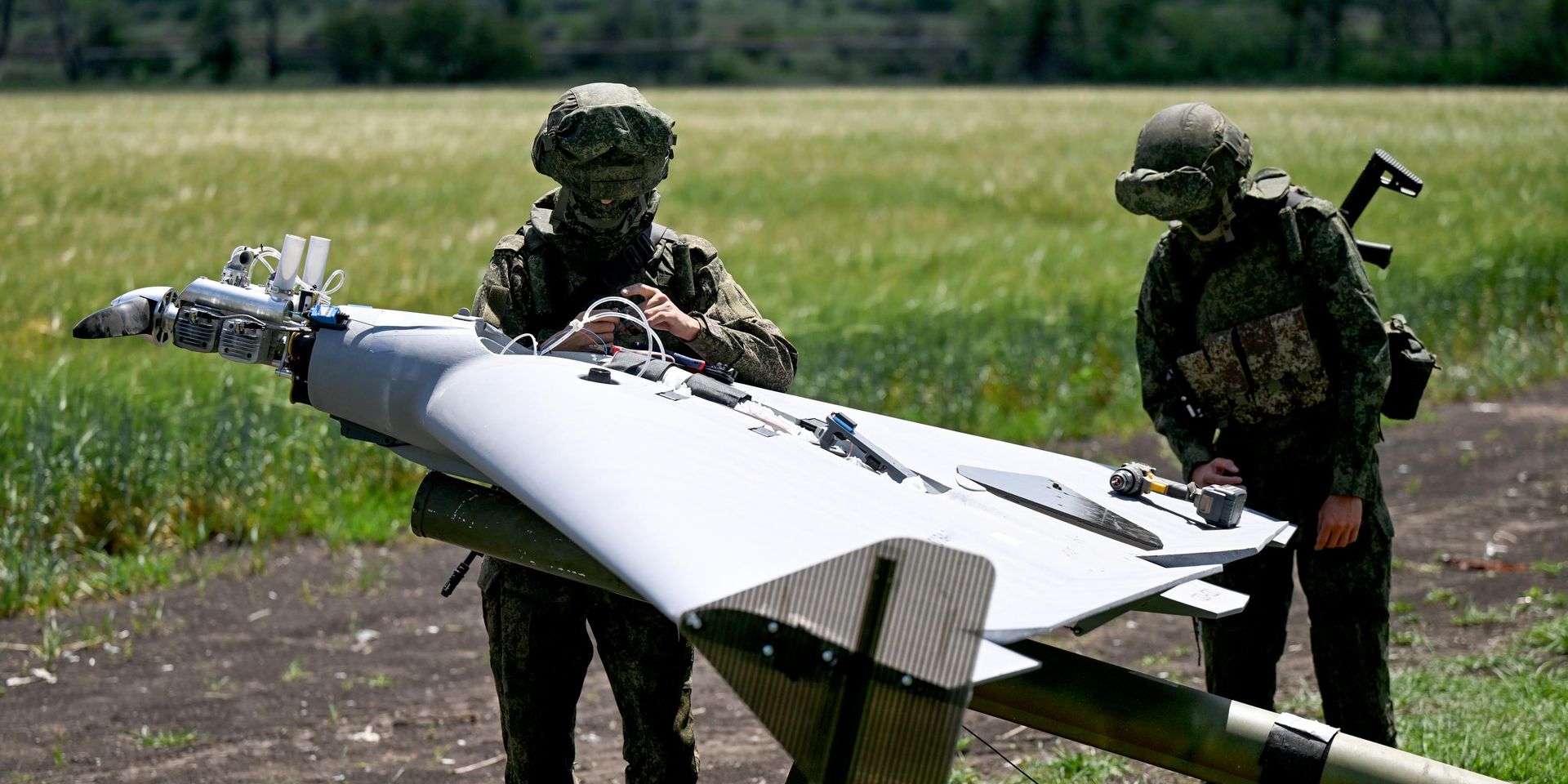 Боевая работа расчета БПЛА БМ-70 группировки войск Центр на Добропольском направлении СВО - ИноСМИ, 1920, 10.07.2026