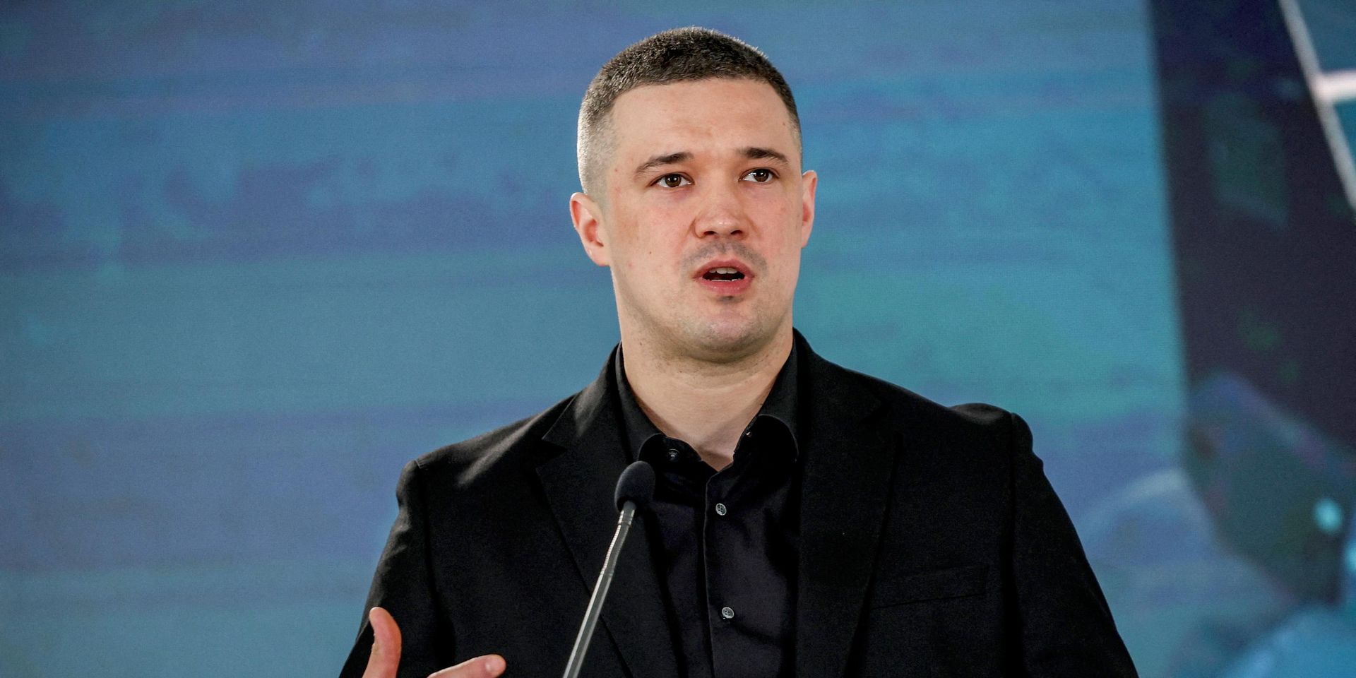 Министр обороны Украины Михаил Федоров на пресс-конференции в Киеве, 1 июля 2026 г. - ИноСМИ, 1920, 21.07.2026