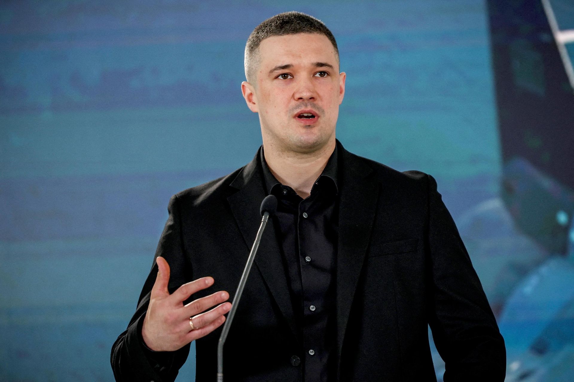 Министр обороны Украины Михаил Федоров на пресс-конференции в Киеве, 1 июля 2026 г. - ИноСМИ, 1920, 24.07.2026