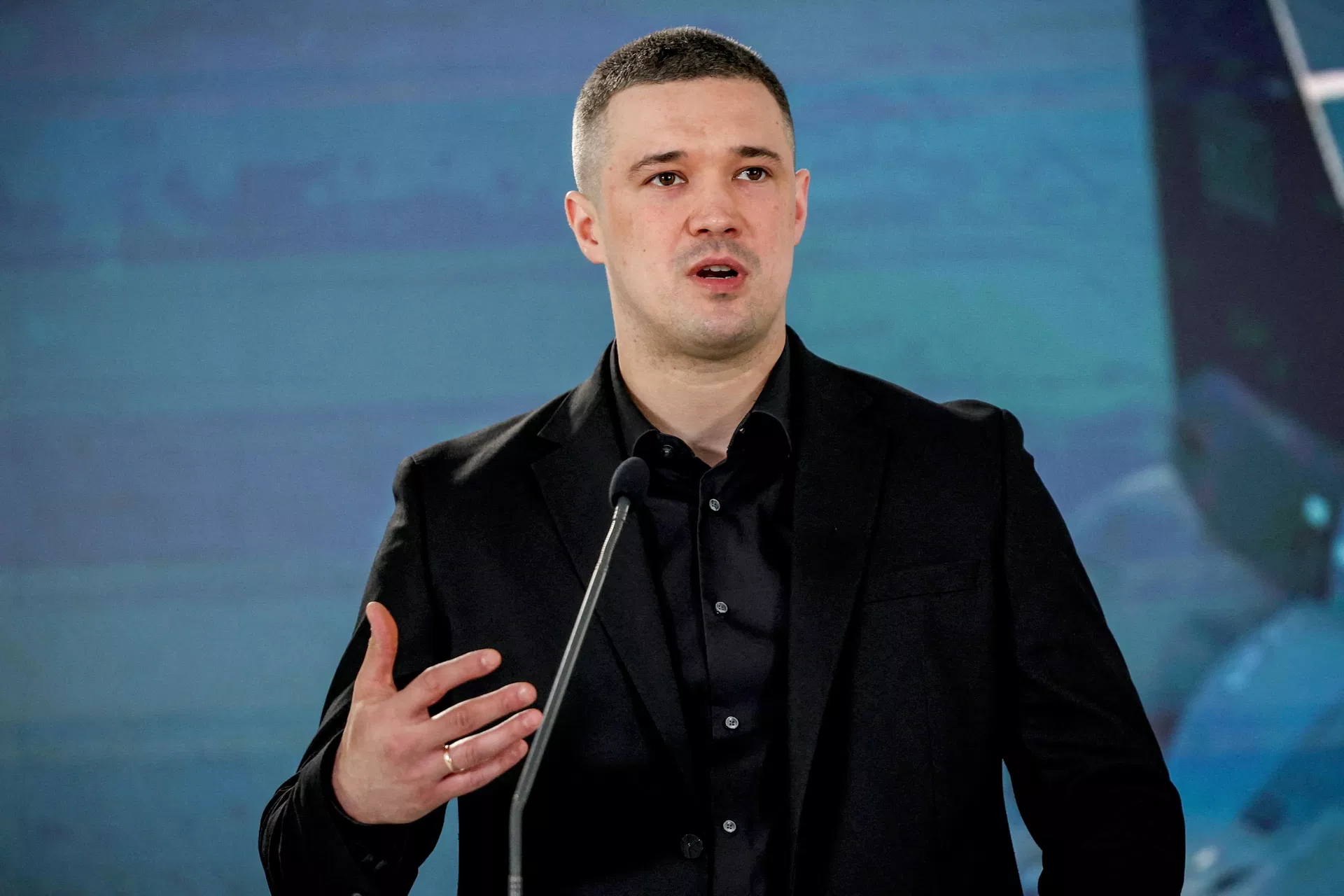 Министр обороны Украины Михаил Федоров на пресс-конференции в Киеве, 1 июля 2026 г. Министр обороны Украины Михаил Федоров на пресс-конференции в Киеве, 1 июля 2026 г. - ИноСМИ, 1920, 24.07.2026