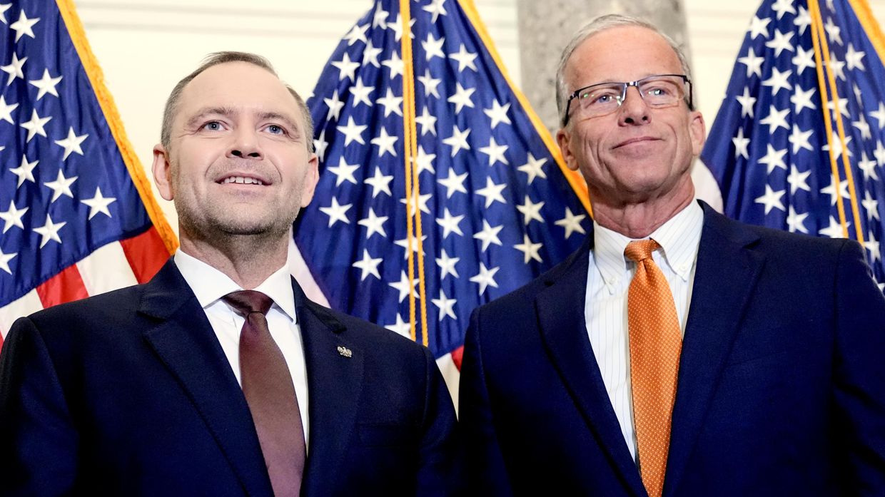 Президент Польши Кароль Навроцкий и лидер большинства в Сенате США Джон Тьюн