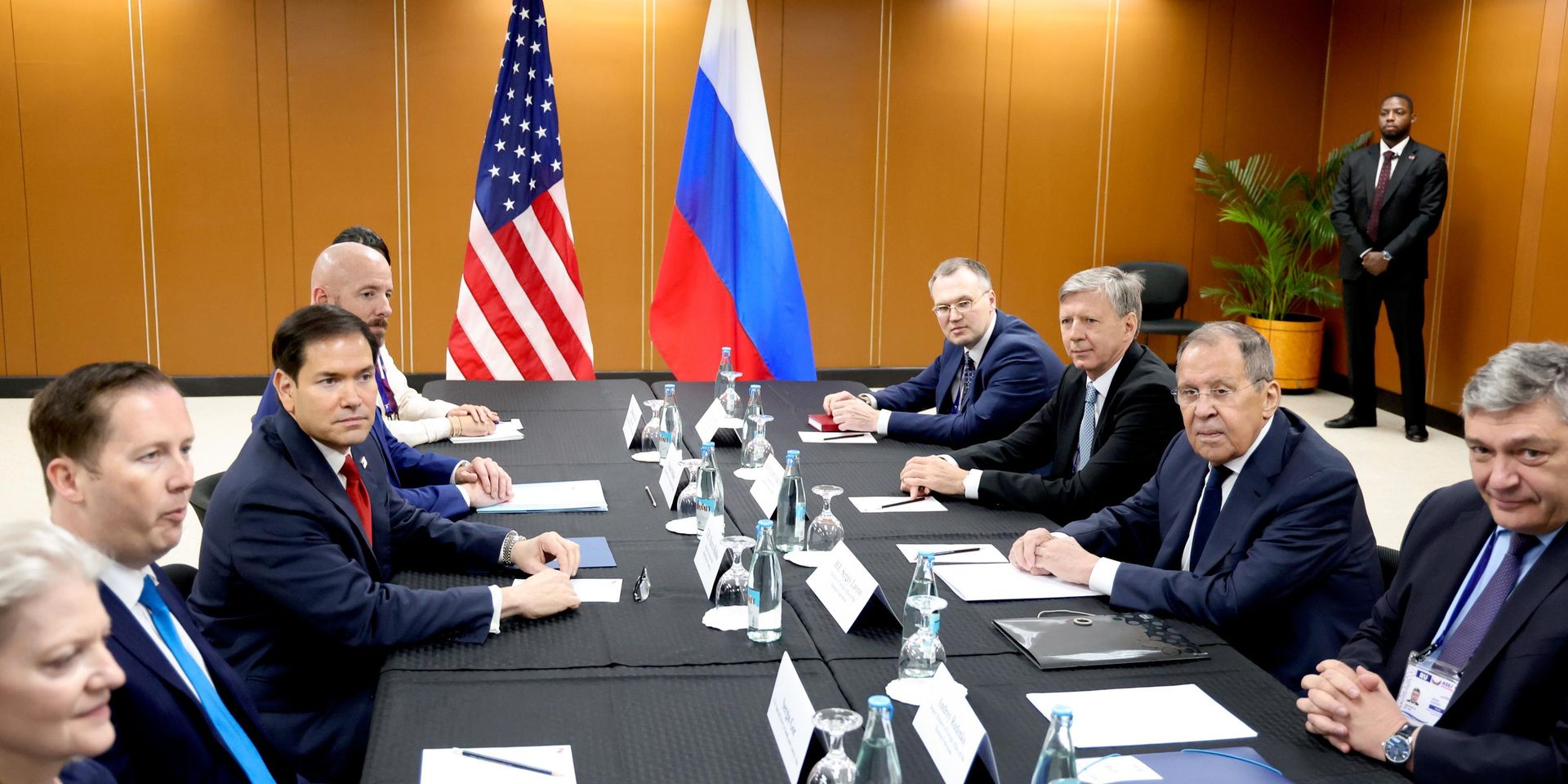 Встреча главы МИД РФ Сергея Лаврова и госсекретаря США Марко Рубио - ИноСМИ, 1920, 23.07.2026