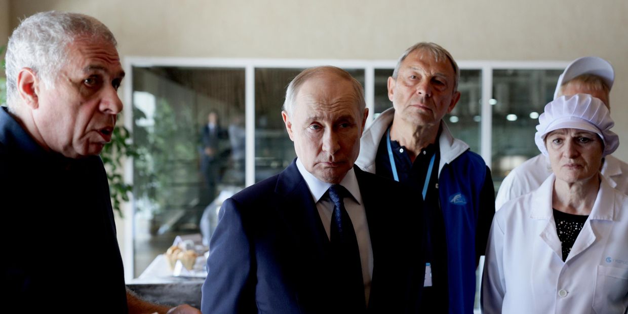 Рабочая поездка президента Владимира Путина в Сахалинскую область