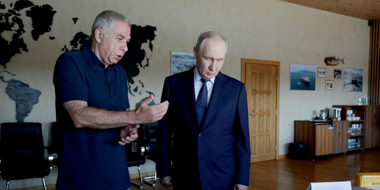 Рабочая поездка президента Владимира Путина в Сахалинскую область