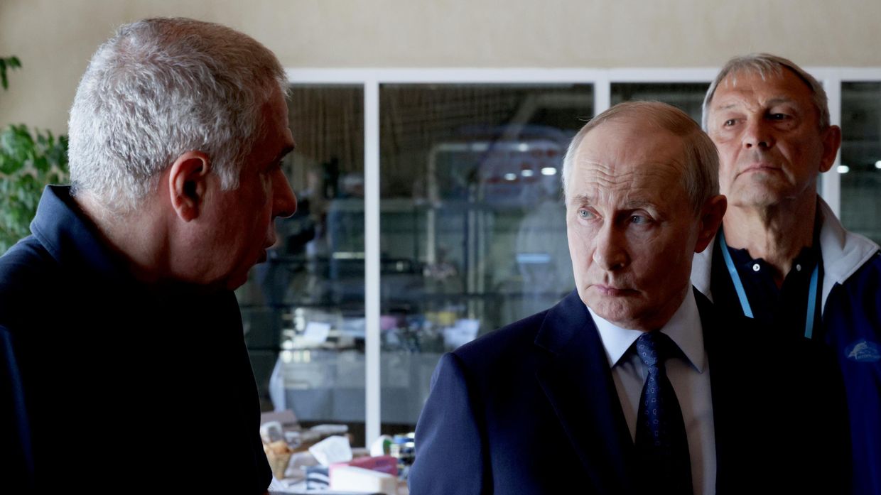Рабочая поездка президента Владимира Путина в Сахалинскую область