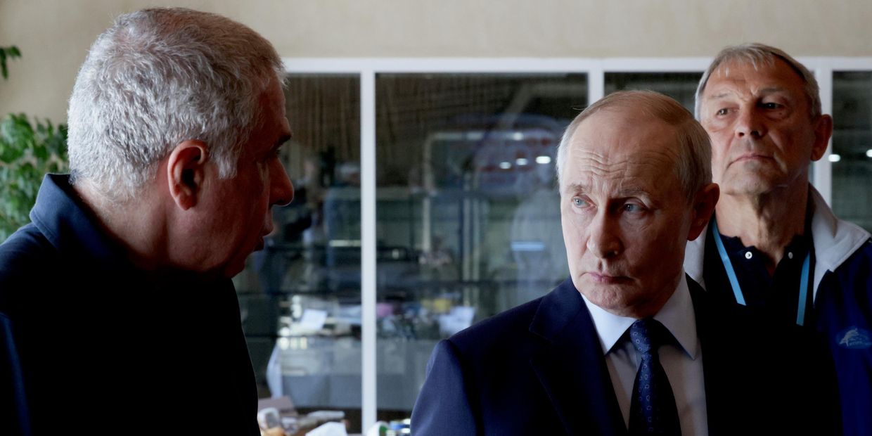 Рабочая поездка президента Владимира Путина в Сахалинскую область