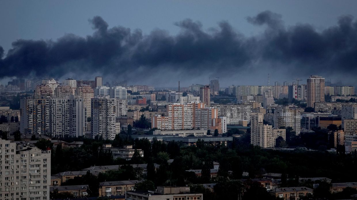 Последствия удара по военным целям в Киеве, Украина. 20 августа 2026 года
