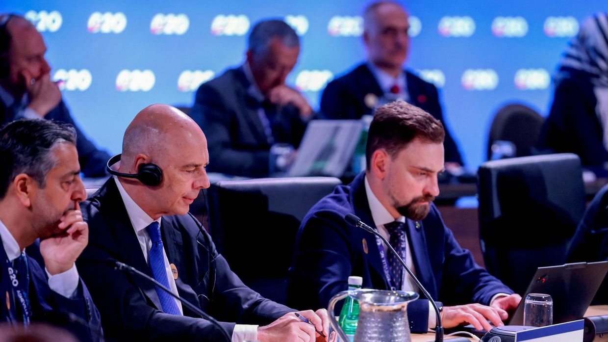 Министр финансов России Антон Силуанов на саммите G20 в Эшвилле, Северная Каролина, США, 31 августа 2026 года
