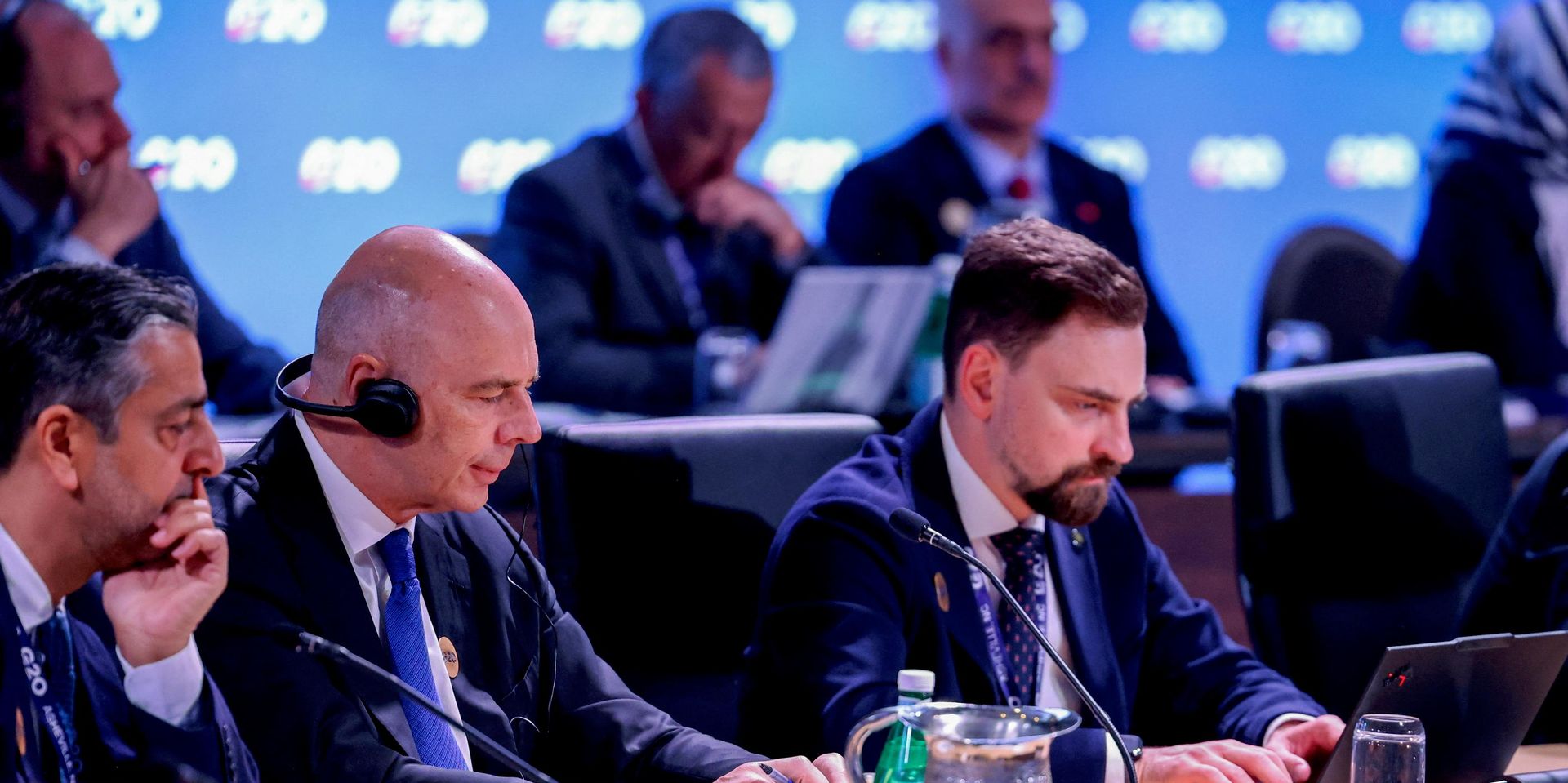 Министр финансов России Антон Силуанов на саммите G20 в Эшвилле, Северная Каролина, США, 31 августа 2026 года - ИноСМИ, 1920, 02.09.2026