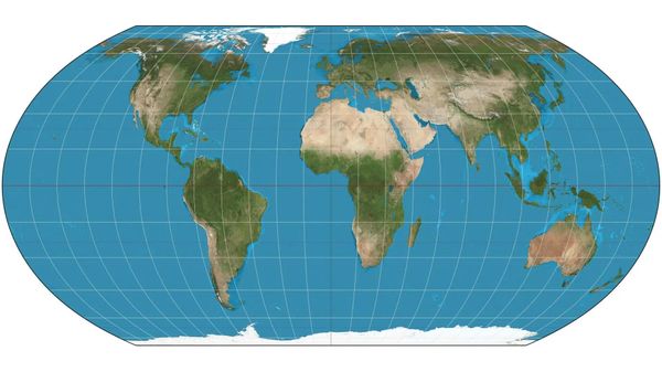 Проекция Equal Earth 