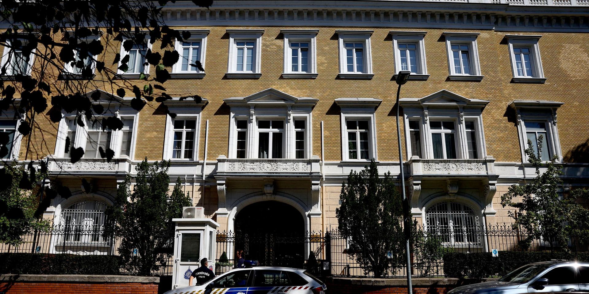 Здание посольства России в Будапеште, Венгрия, 8 сентября 2026 года - ИноСМИ, 1920, 09.09.2026