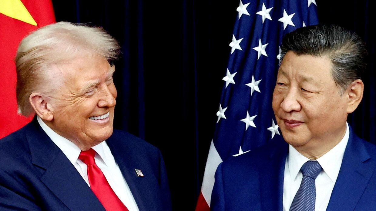 Президент США Дональд Трамп и председатель КНР Си Цзиньпин
