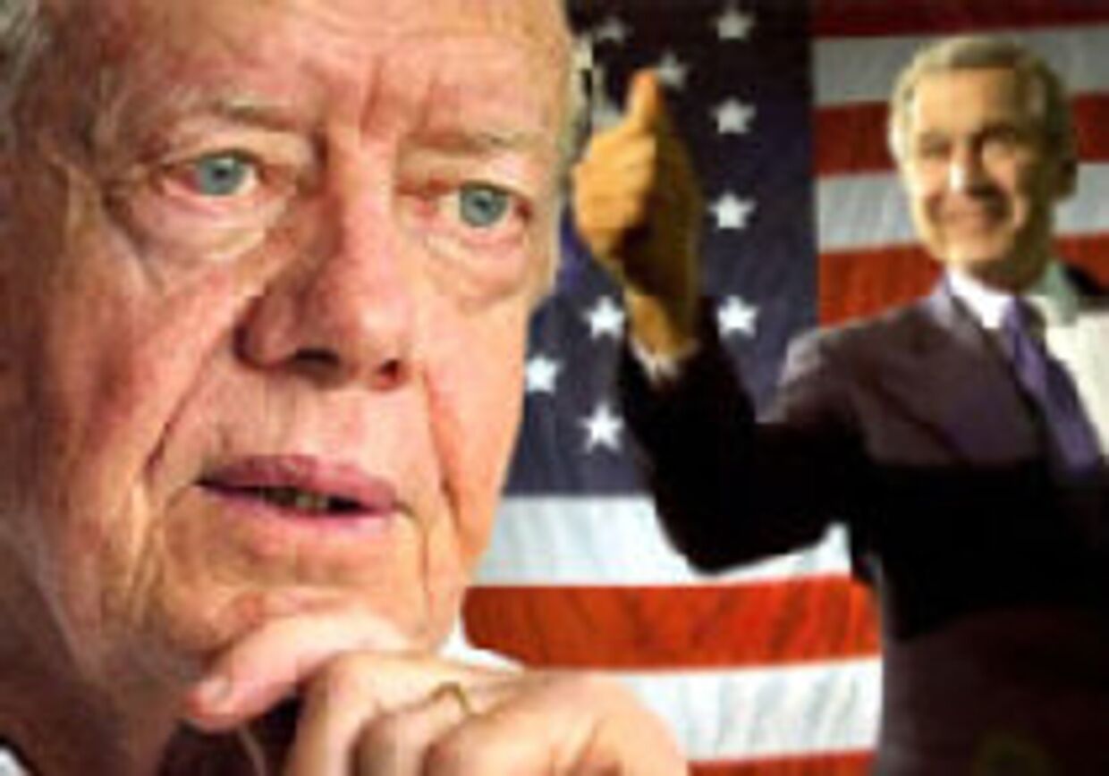 Картер утверждает, что Буш-младший не справляется с важнейшими внешнеполитическими проблемами picture