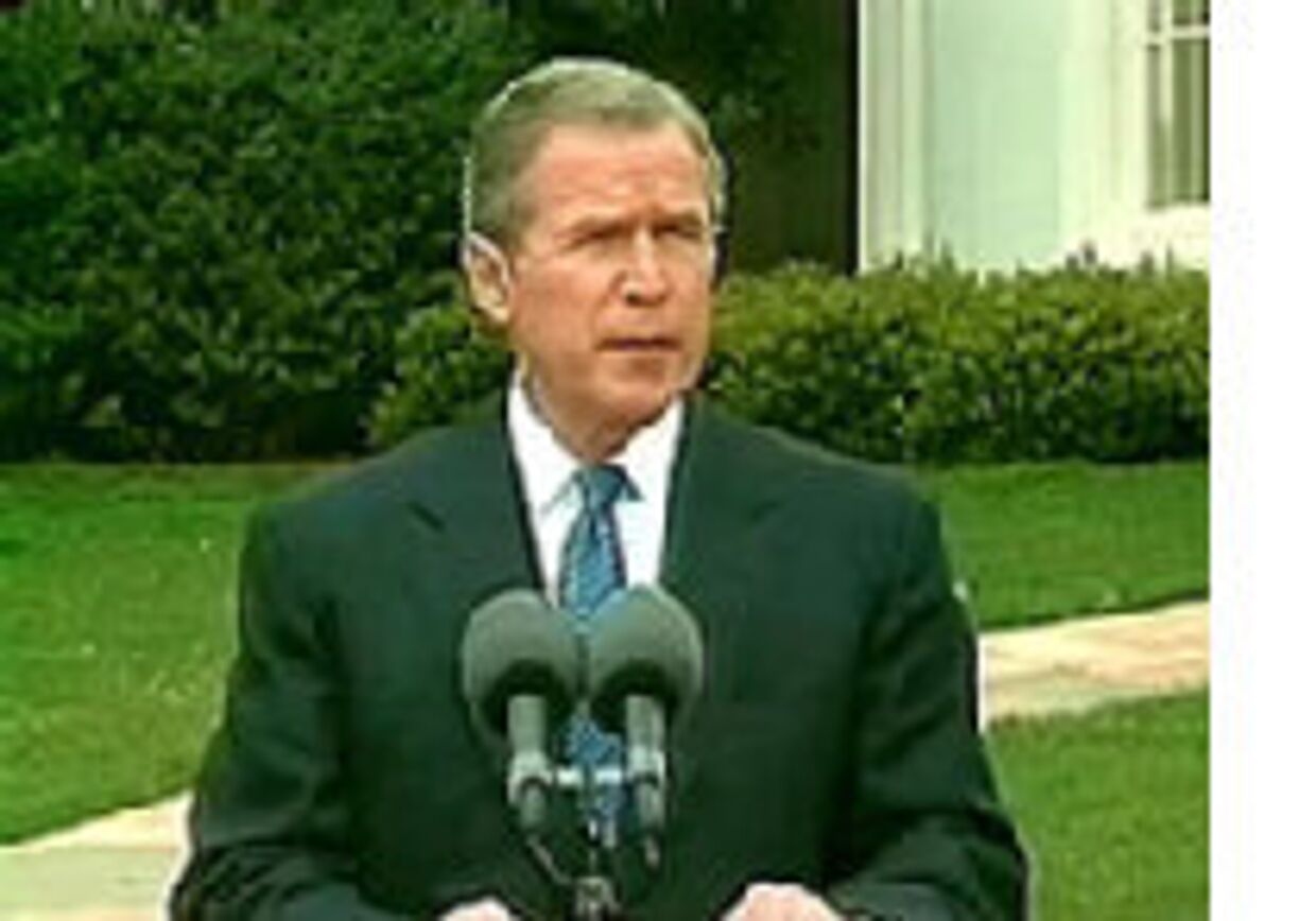 Буш отвечает на вопросы мусульманских лидеров picture