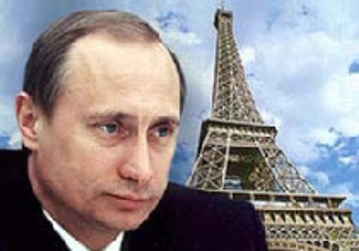 Путин проездом в Париже picture