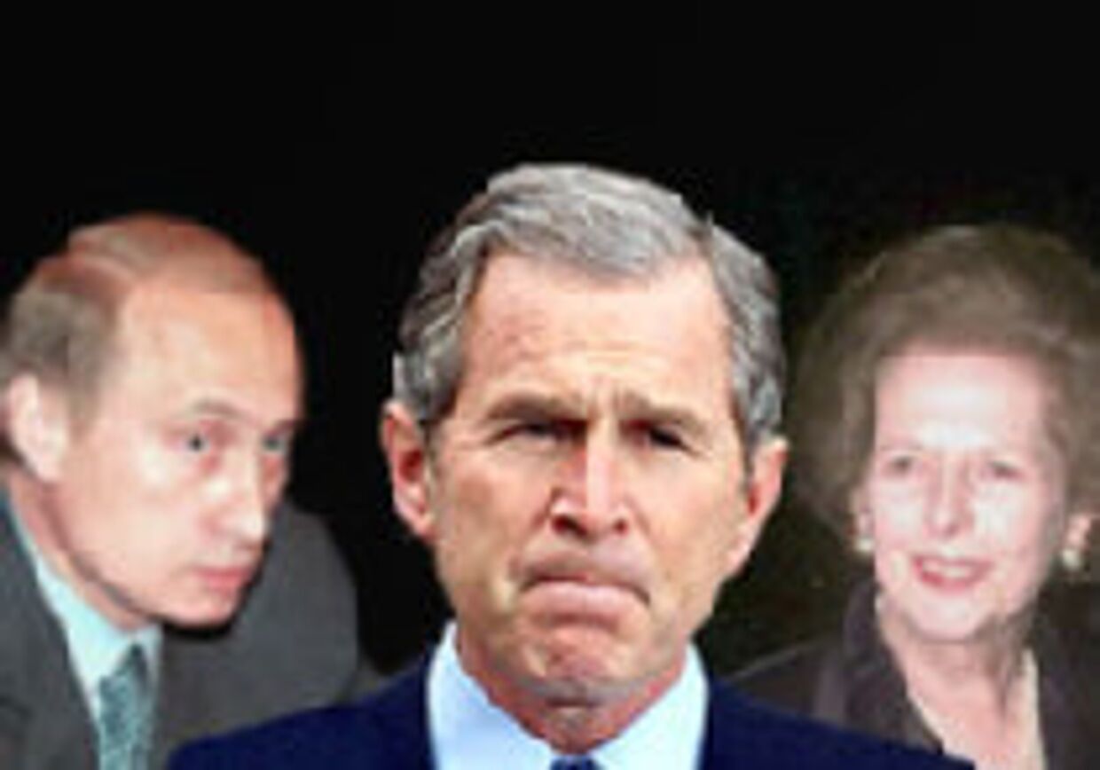 Буш не знает кого слушать: то ли Путина, то ли Тэтчер picture