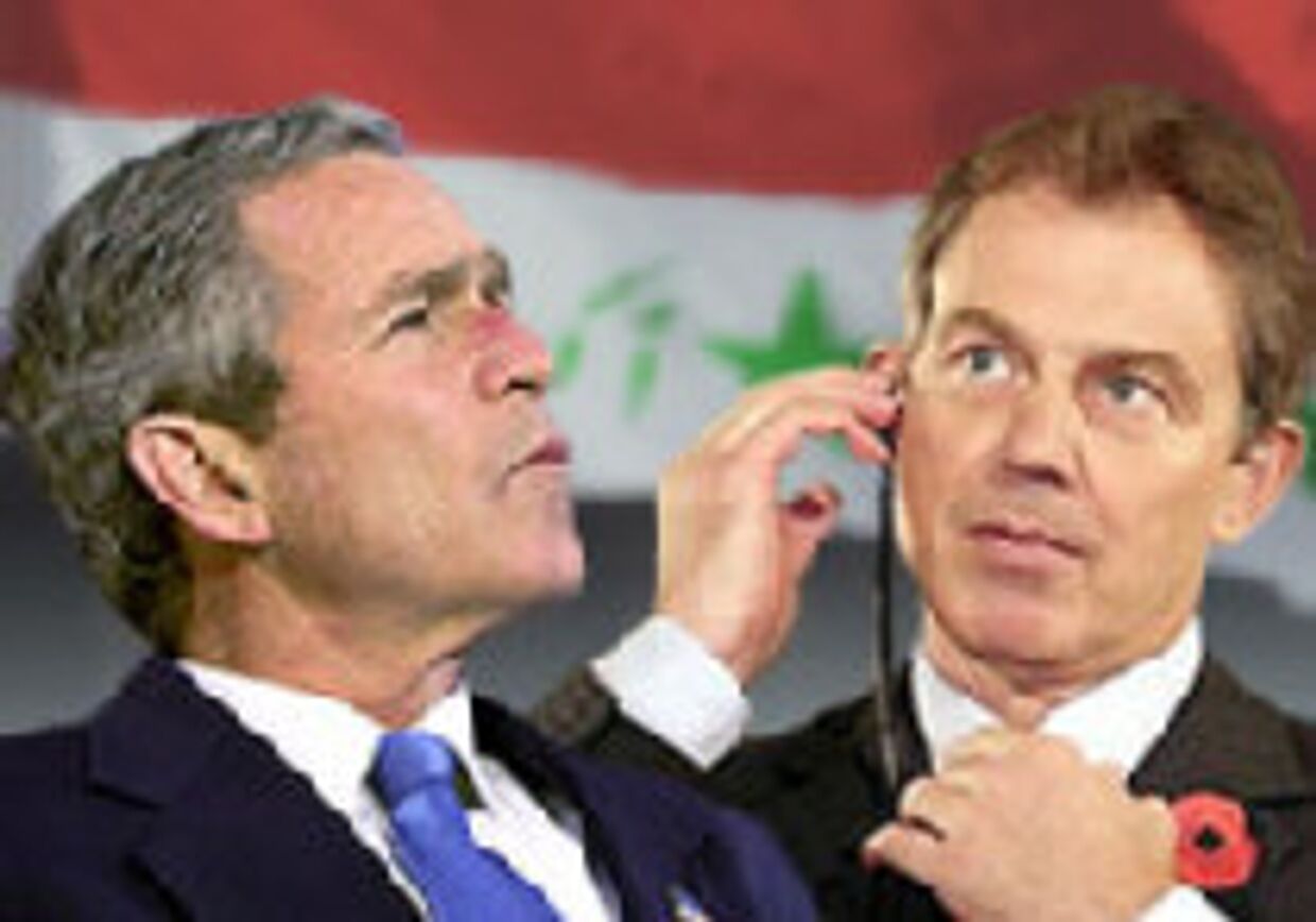 Тяжелая ноша для Буша и Блэра picture