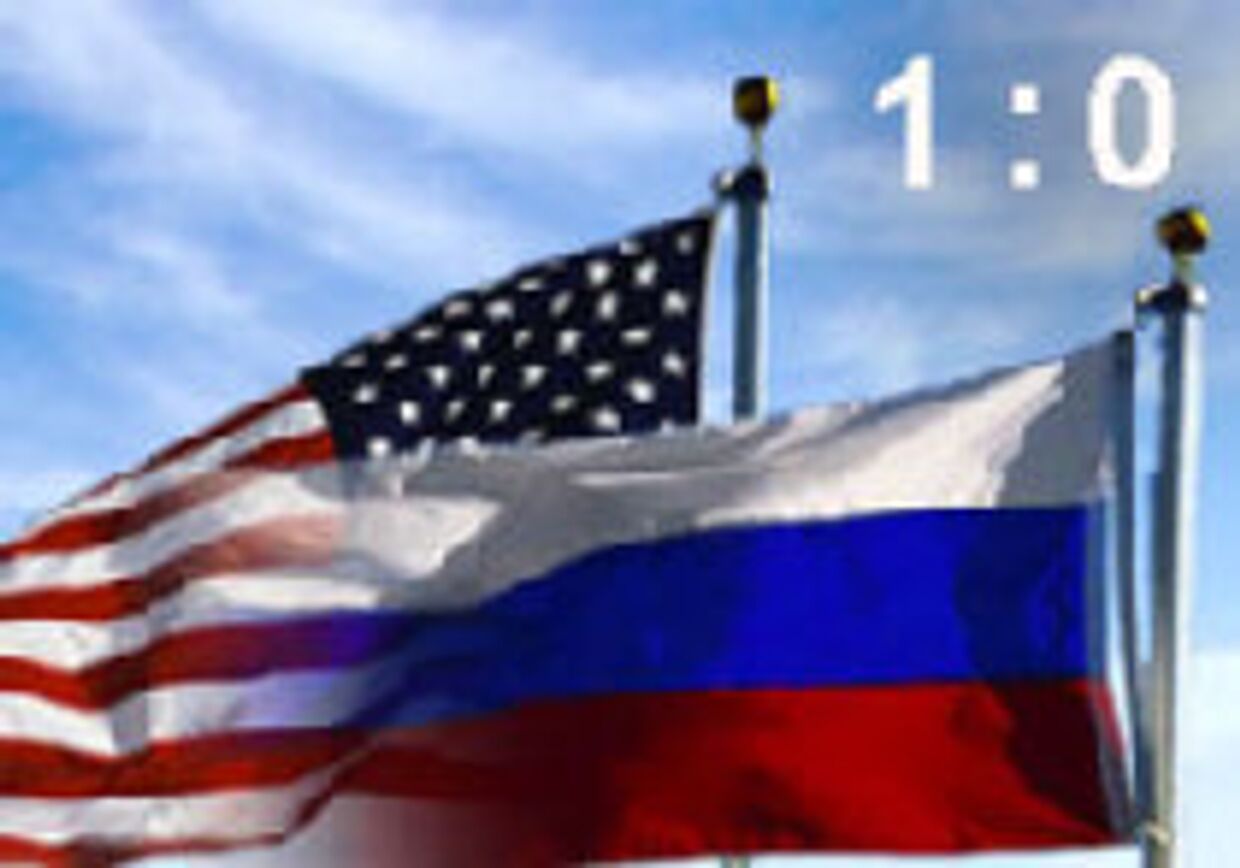 Россия опережает США со счетом 1:0 picture