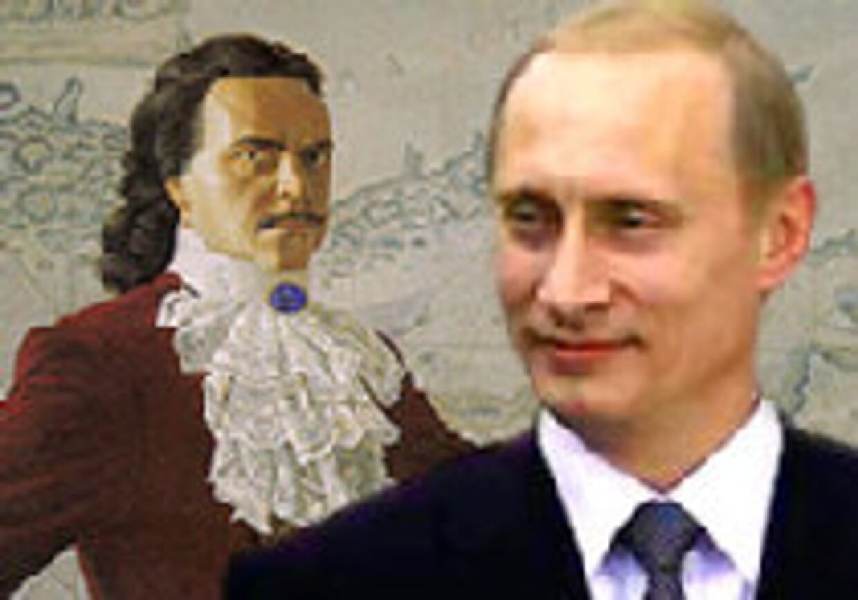 Путин √ как Петр Великий picture