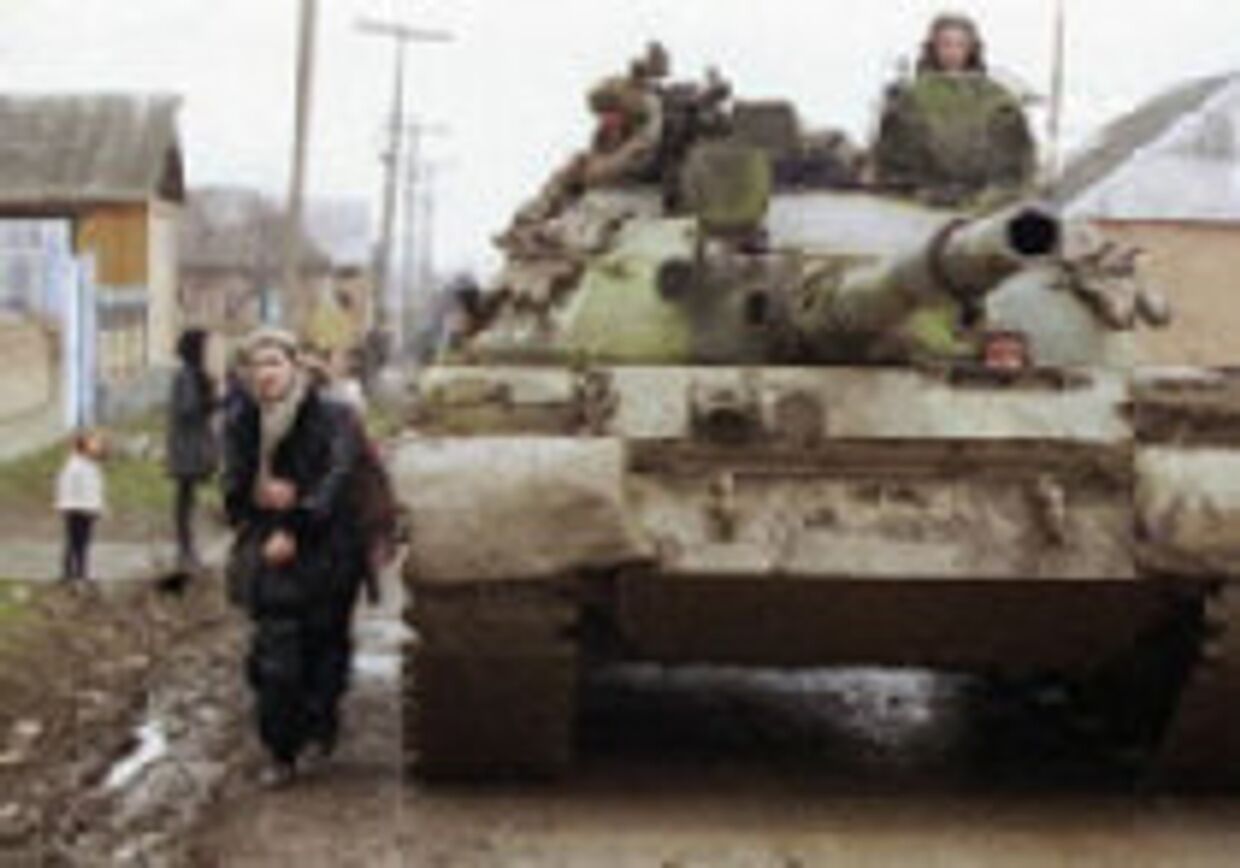 Россия наращивает свои военные усилия в Чечне picture