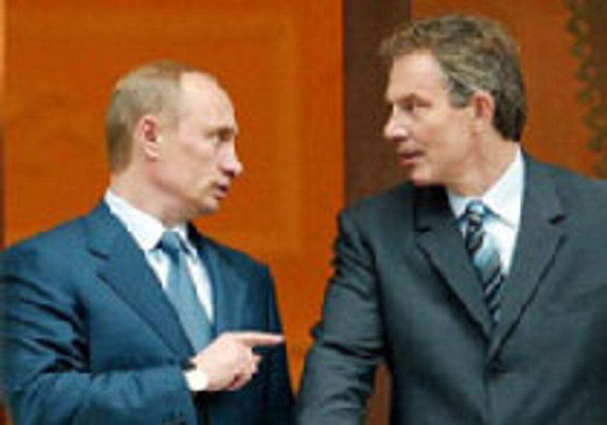 Блэр-Путин: задушевные друзья рассорились picture