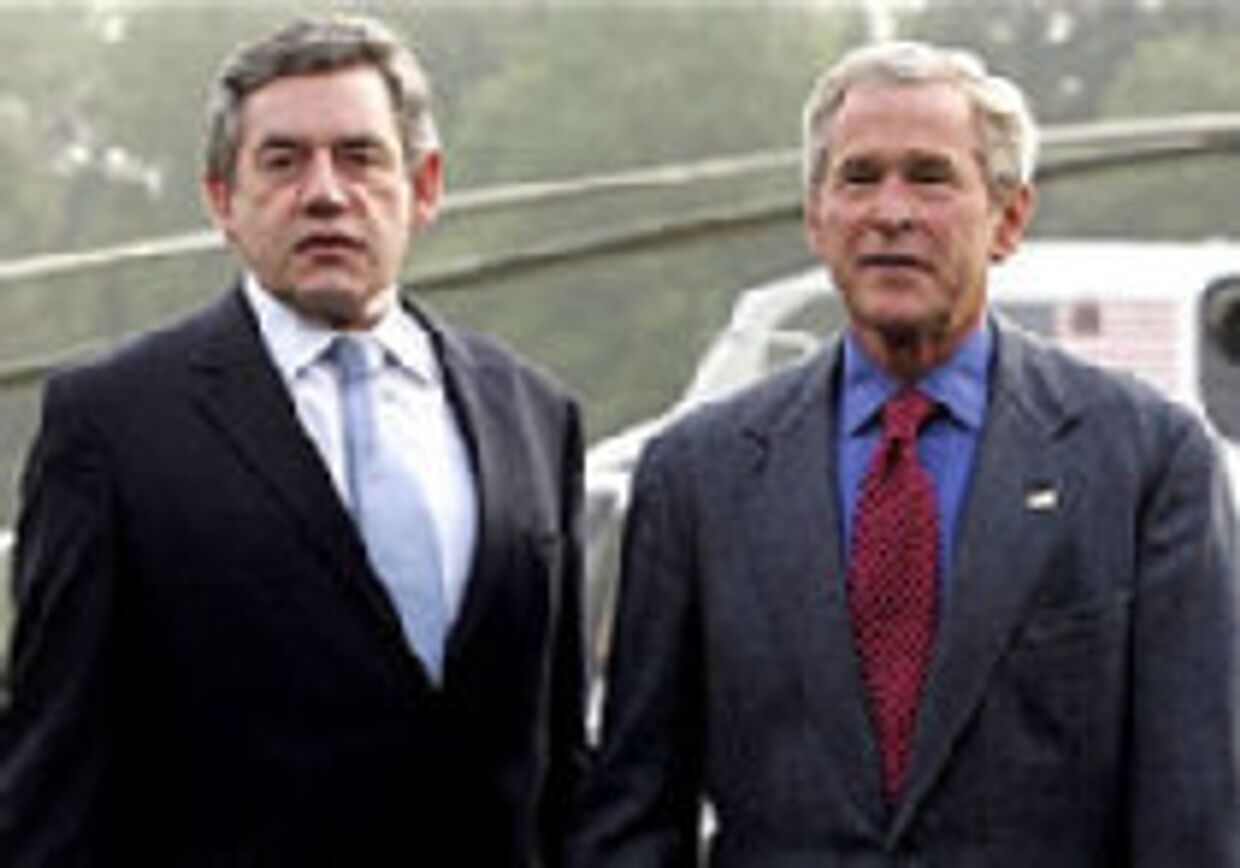 Буш и Браун 'дружат' против России picture