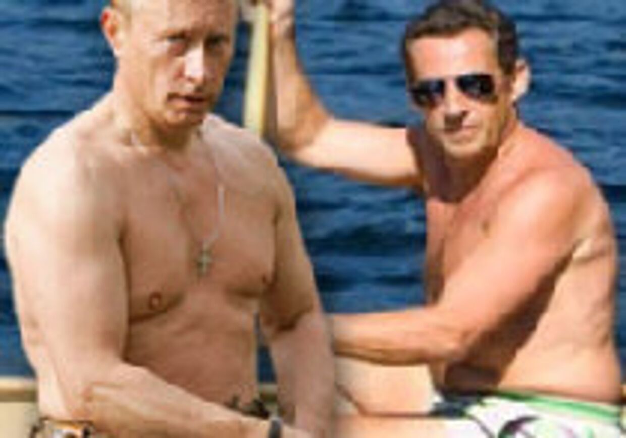 Политика и глянец: Путин против Саркози picture
