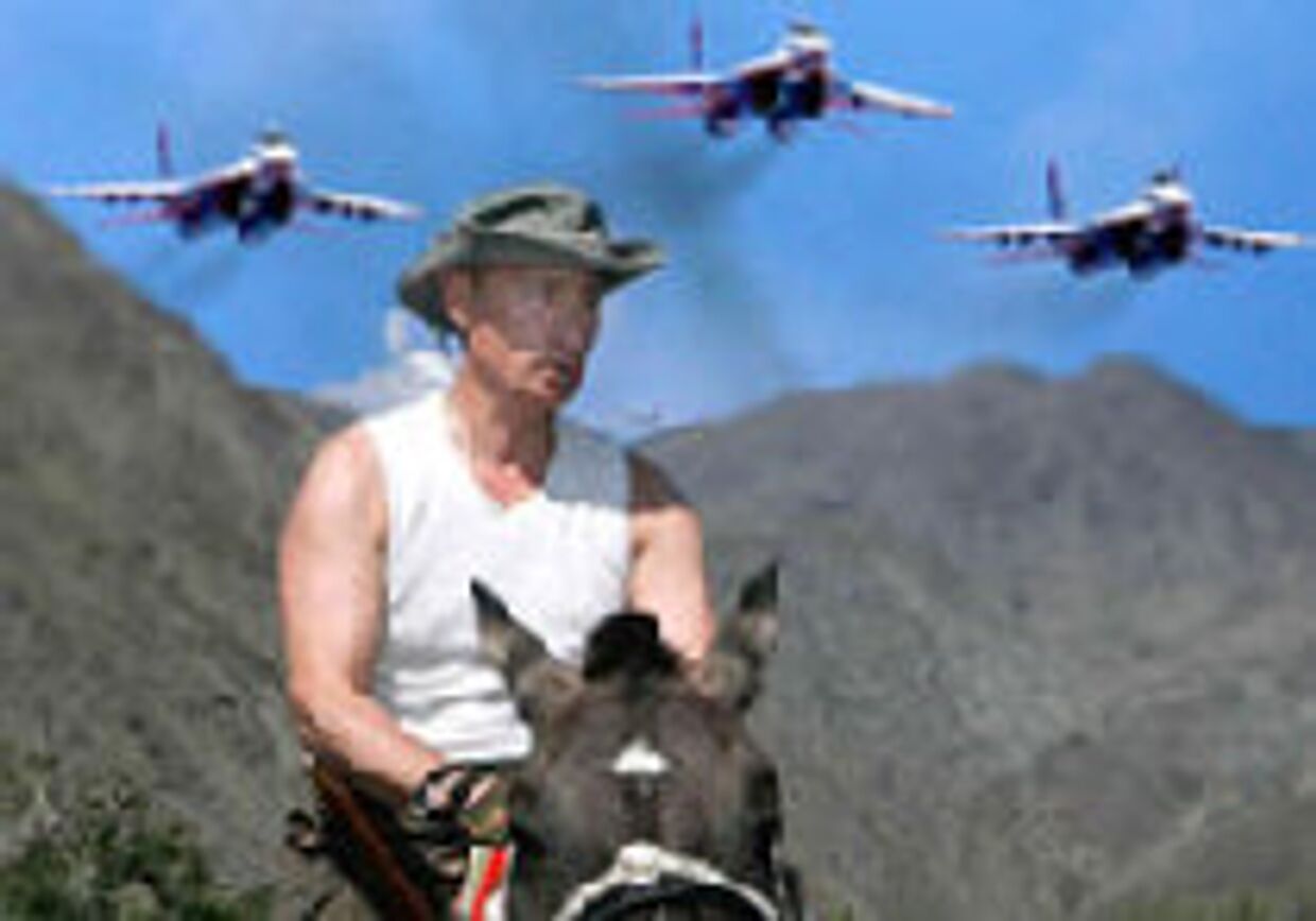 Сибирский отпуск мускулистого президента: во что он играет? picture