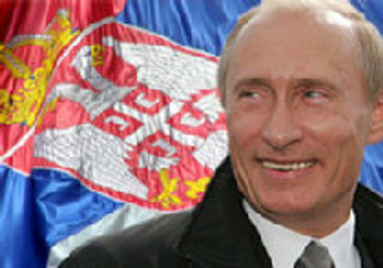 За решением второго города Сербии объявить Владимира Путина своим почетным гражданином стоит политика picture