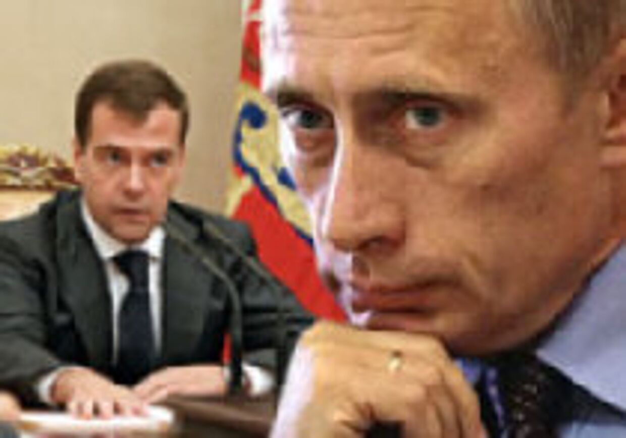 Путин не сумел развеять сомнения по поводу Медведева picture