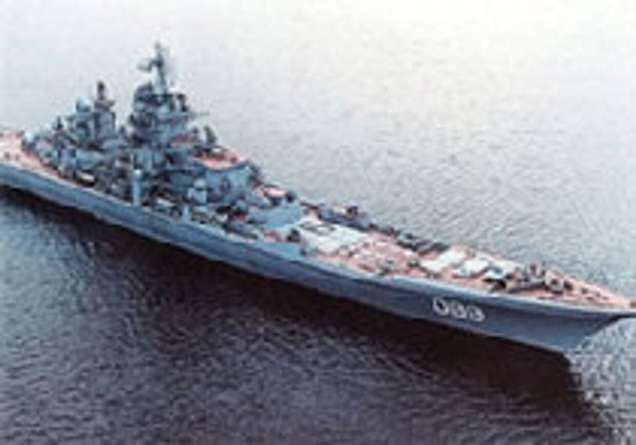Демонстрация силы российского флота picture