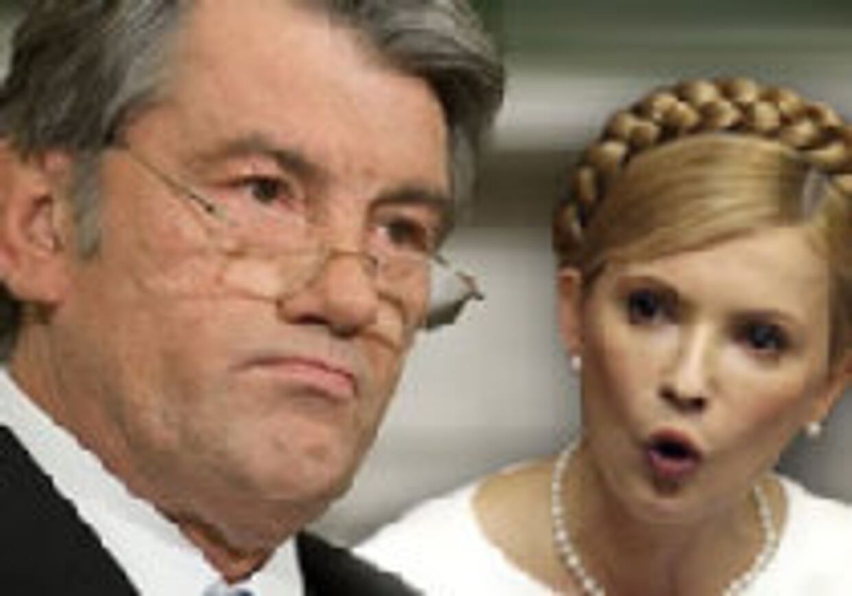 Юлия Тимошенко и Виктор Ющенко повздорили из-за самолета picture