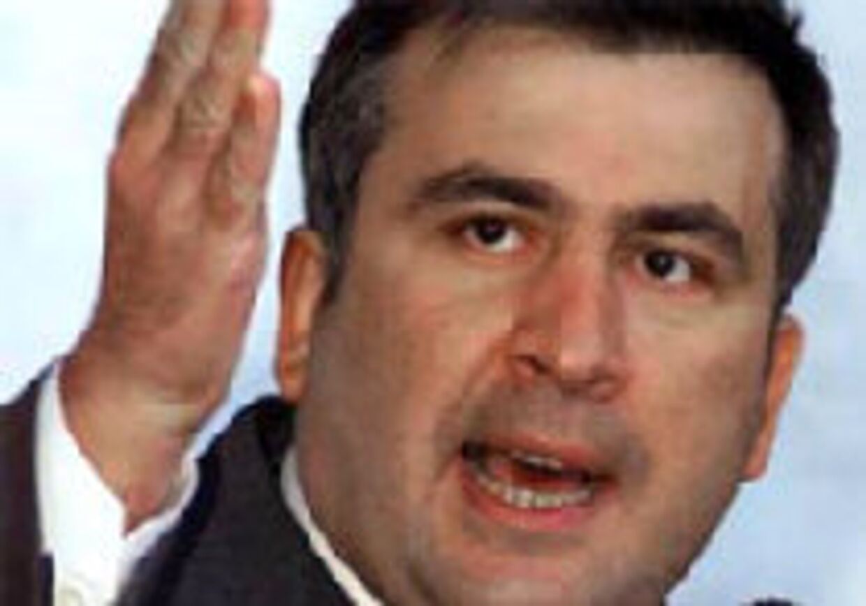 Саакашвили выступает с предостережением о российской реакции на кризис picture
