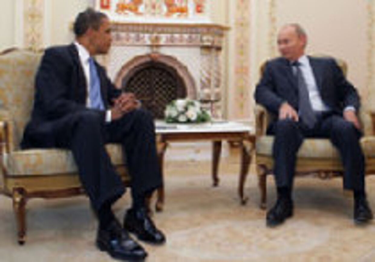 Обама хвалит Путина во время первой встречи picture