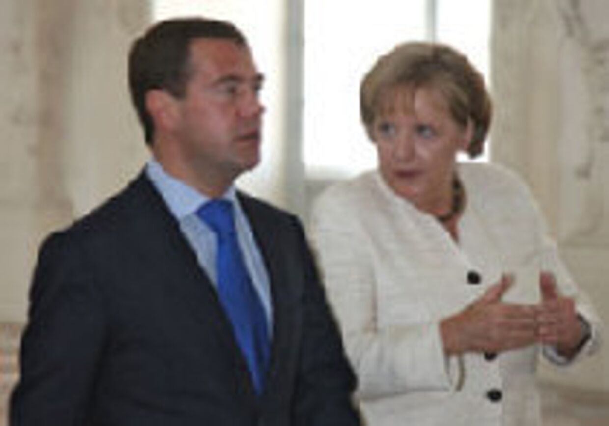 Меркель просит у Медведева теплую зиму picture