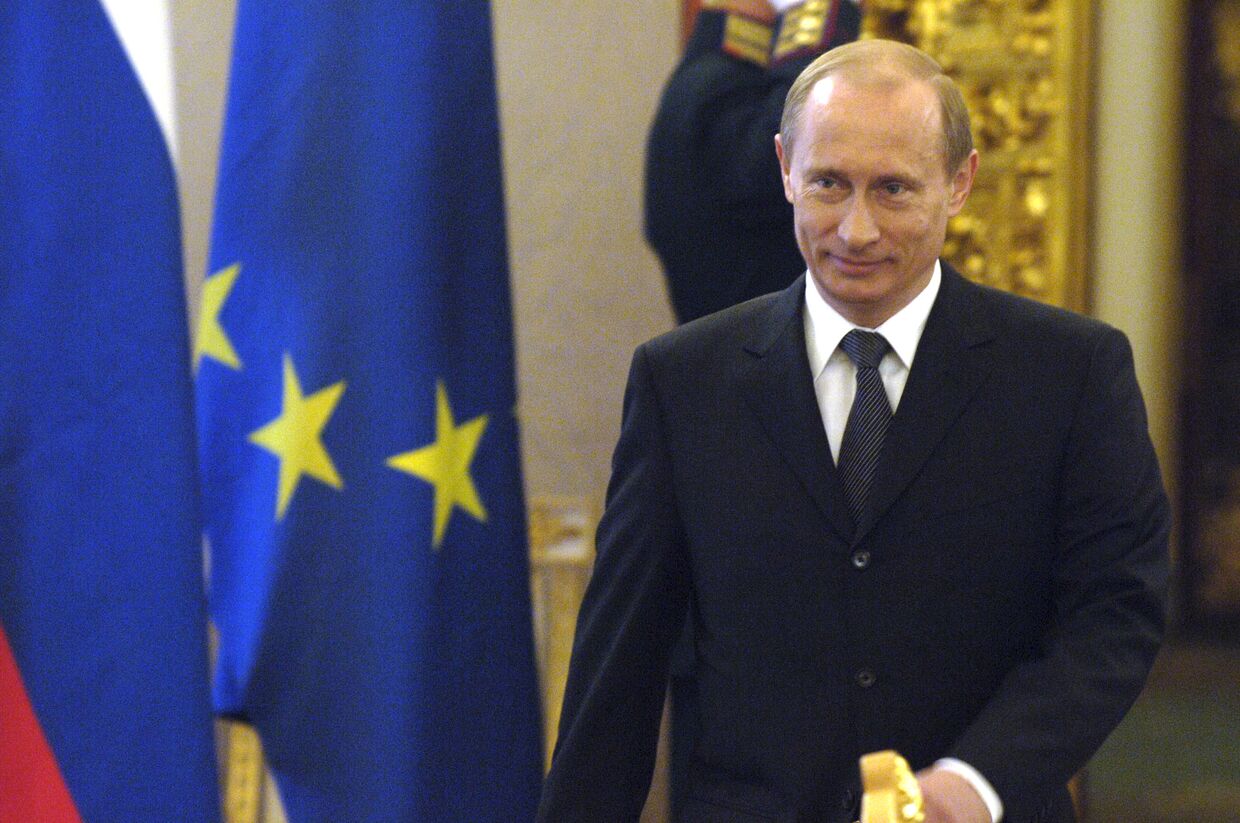 В.Путин на саммите Россия-ЕС