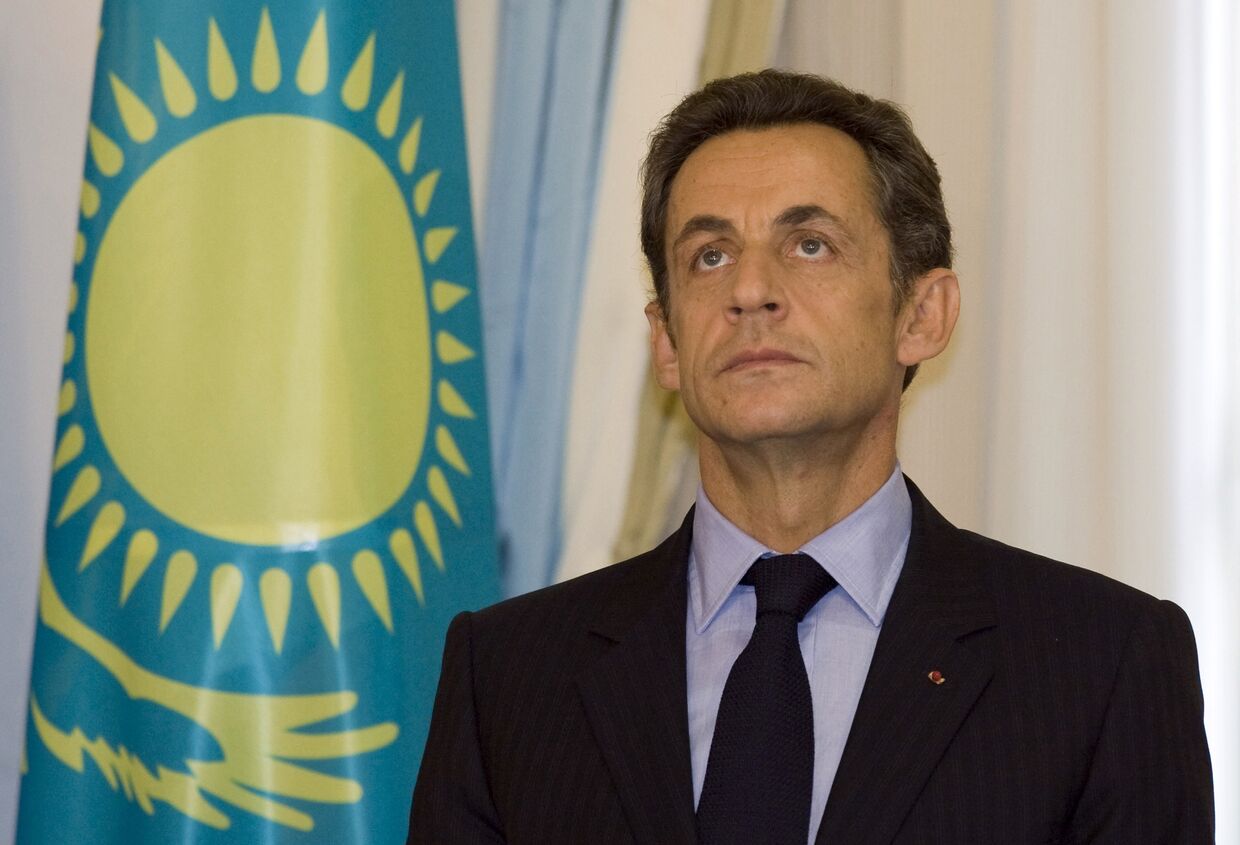 Визит президента Франции Николя Саркози в Казахстан 