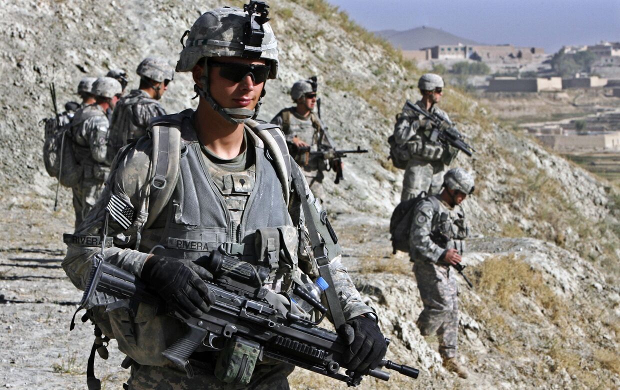 Афганистан солдат