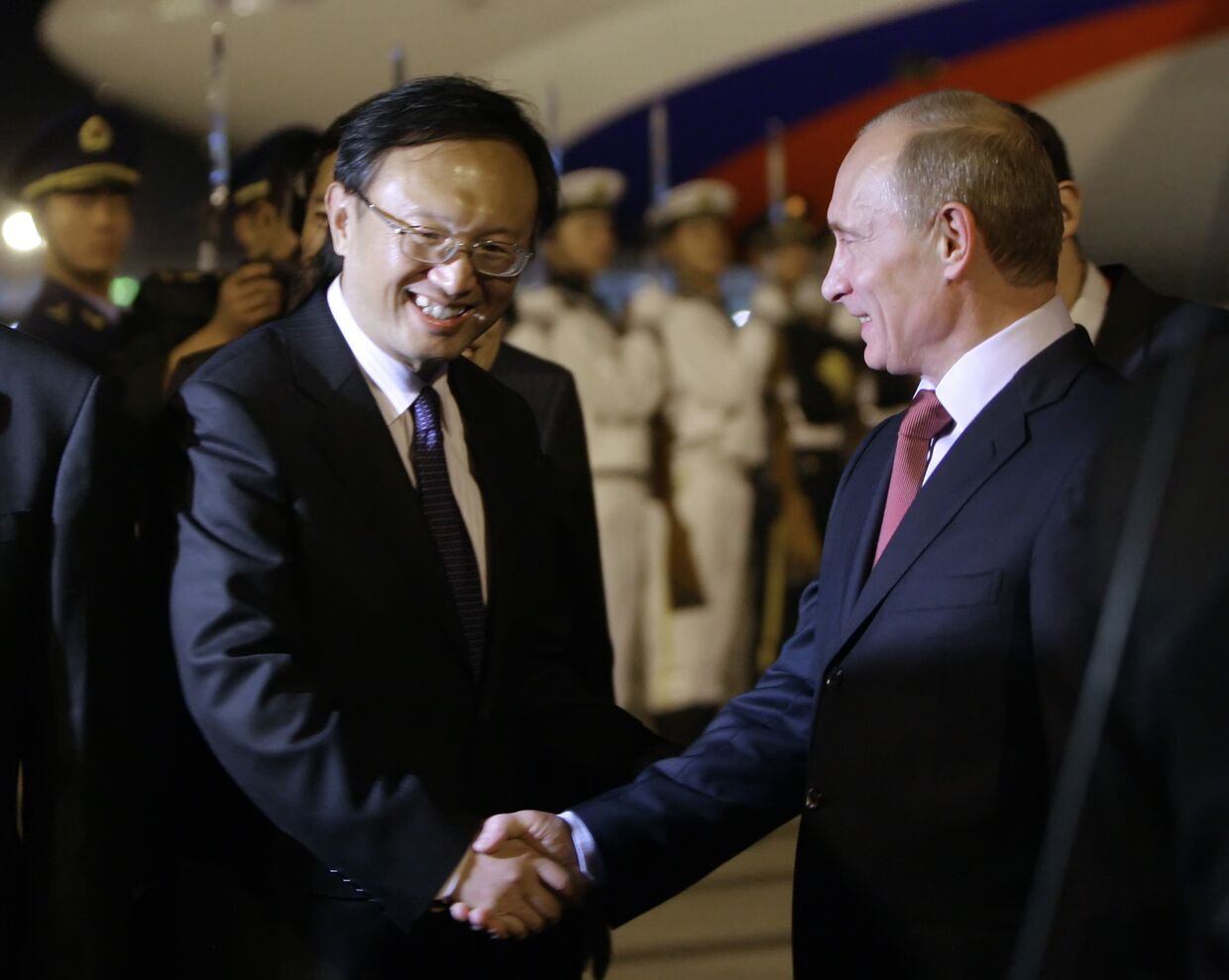 Премьер-министр РФ Владимир Путин прибыл в Китай с официальным визитом