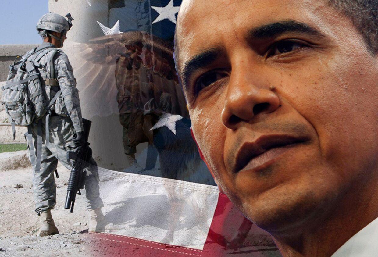 Афганистан Обама флаг США