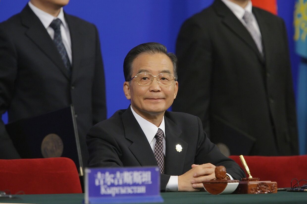Премьер Госсовета КНР Вэнь Цзябао принял участие в заседании Совета глав правительств государств-членов Шанхайской Организации Сотрудничества (ШОС)