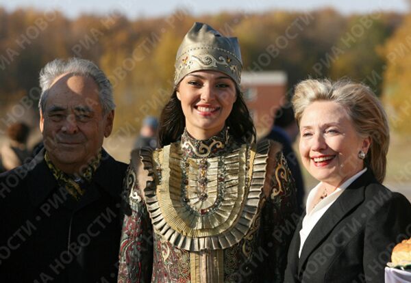 Визит госсекретаря США Хиллари Клинтон в Республику Татарстан