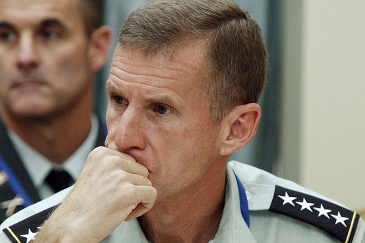 главный американский генерал в Афганистане Стэнли Маккристал 