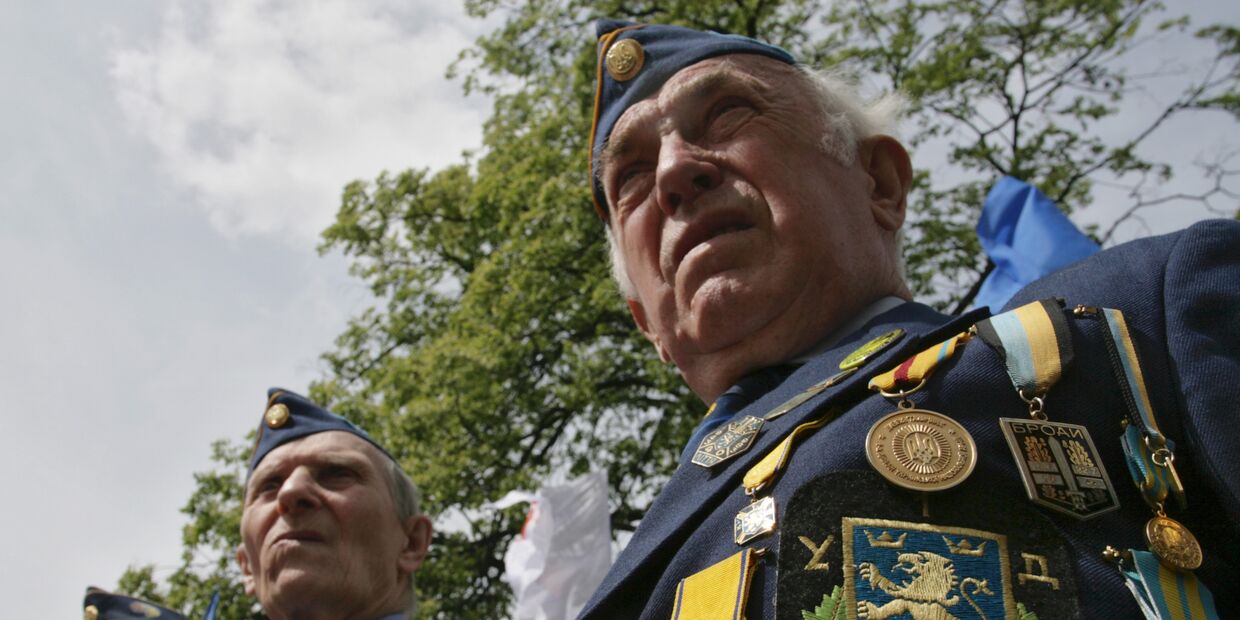 Ветераны Украинской Повстанческой Армии (УПА) отпраздновали День Героев во Львове